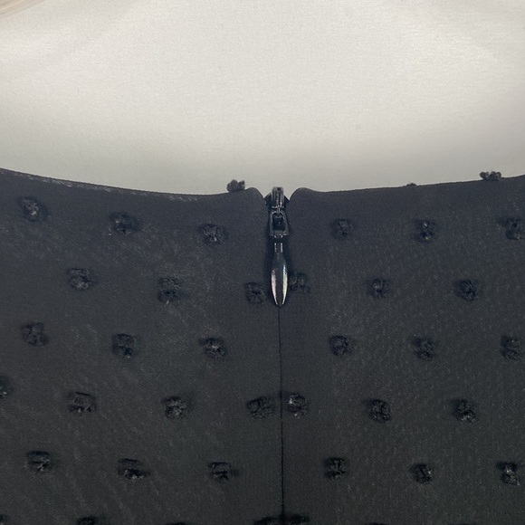 BB Dakota Black Ruffle Trim Belted Mini w/ Shorts Dress - Picture 13 of 16